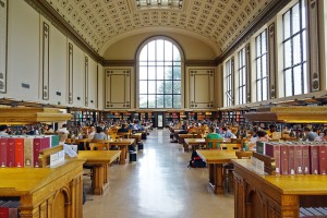 Library hall, courtesy of Pixabay